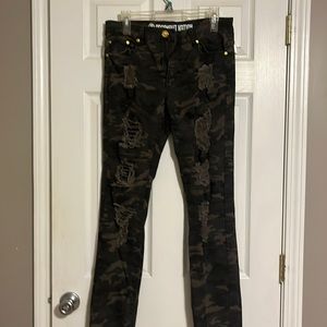 Men's Camo Jeans